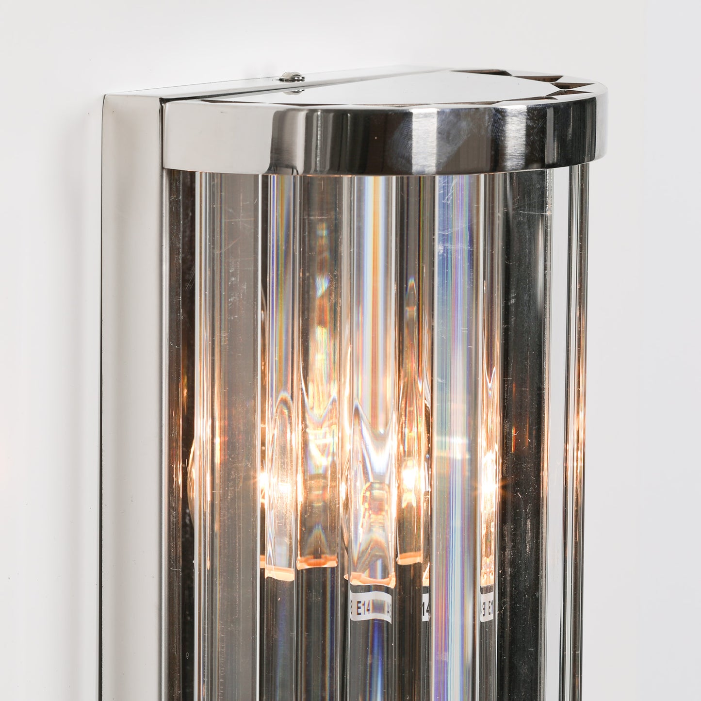 Chrome Deco Wall Light - 71cm