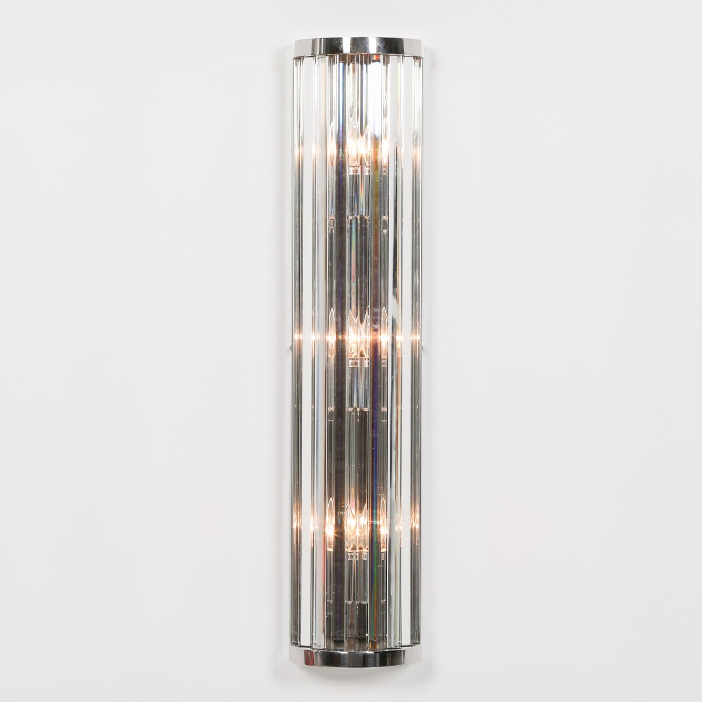 Chrome Deco Wall Light - 71cm
