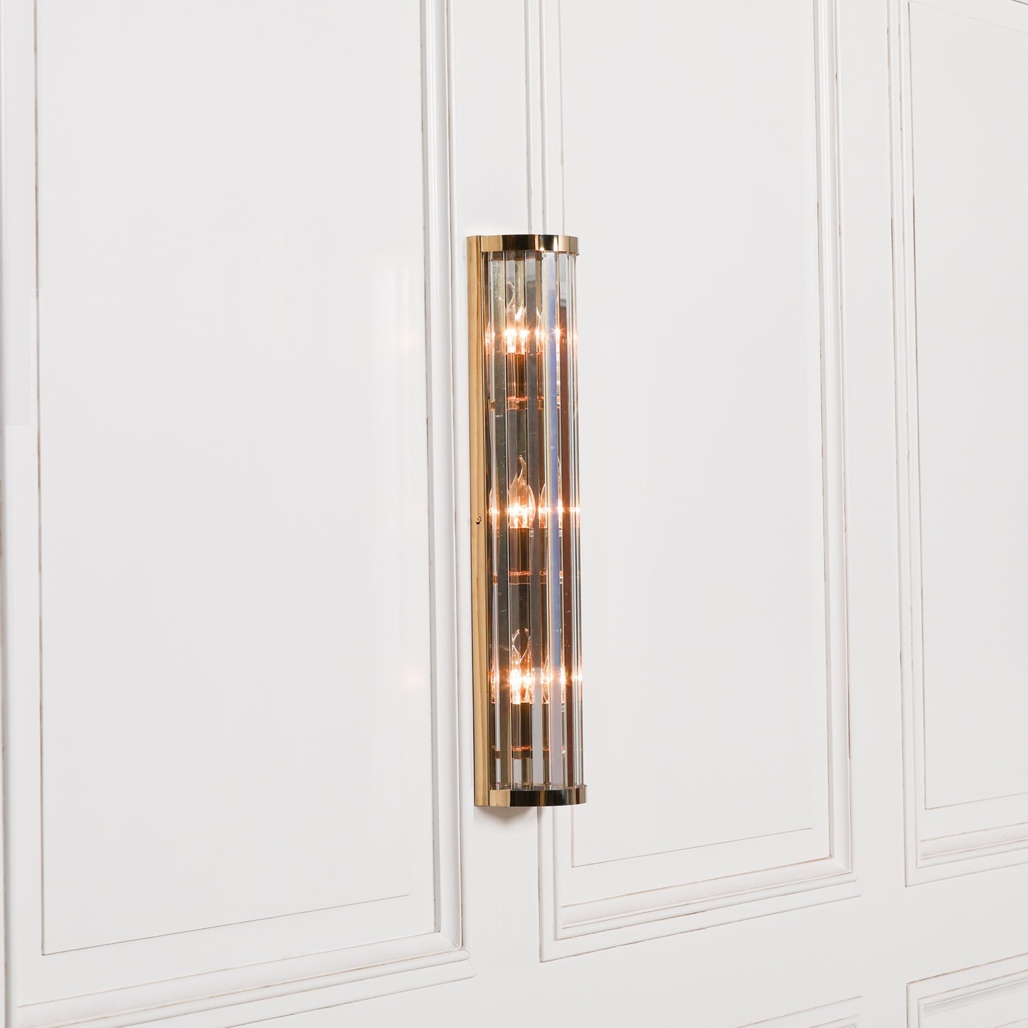 Gold Deco Wall Light - 71cm