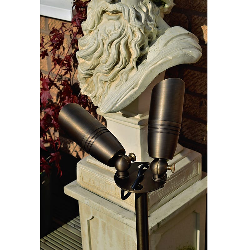 Charleston Carousel - Solid Brass Adjustable Spotlight Kit (12v)