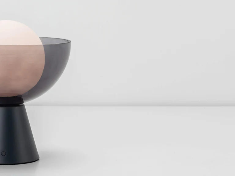 Charcoal Grey Rechargeable Table Lamp
