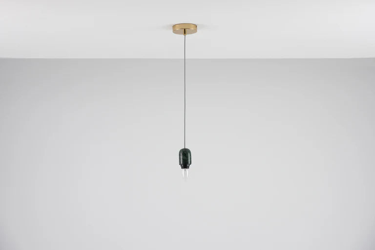 Green Marble Ceiling Pendant Fitting