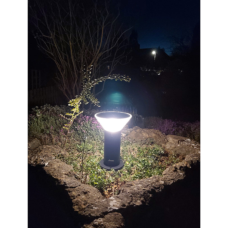 Pro Solar OLYMPIA - 380mm Solar Pedestal Light