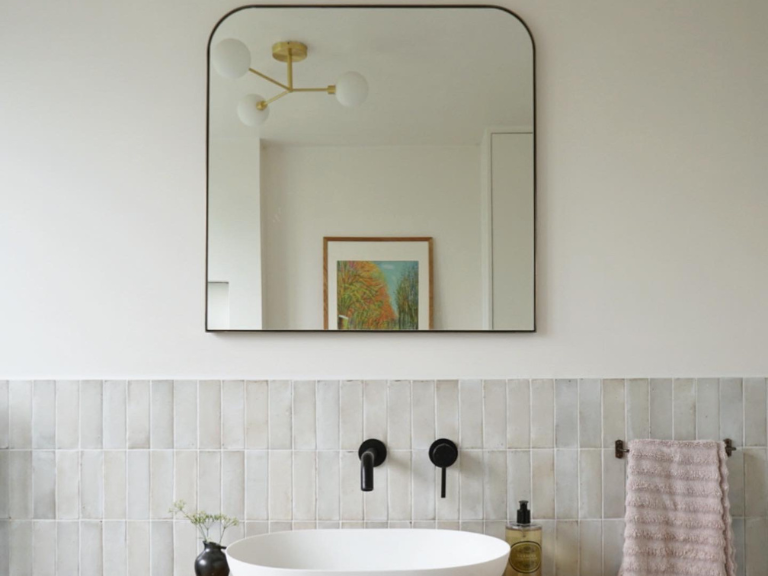 Brass 3 Light Flush Ceiling Light