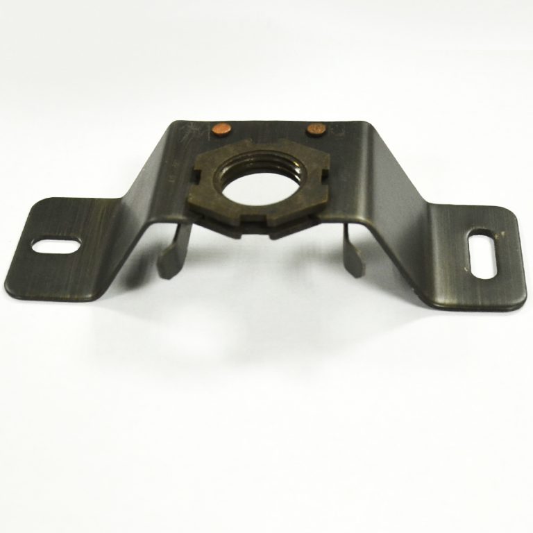 Charleston Minilite - Mini Spotlight - Solid Brass - Rustic Bronze Finish (12v Plug and Play)