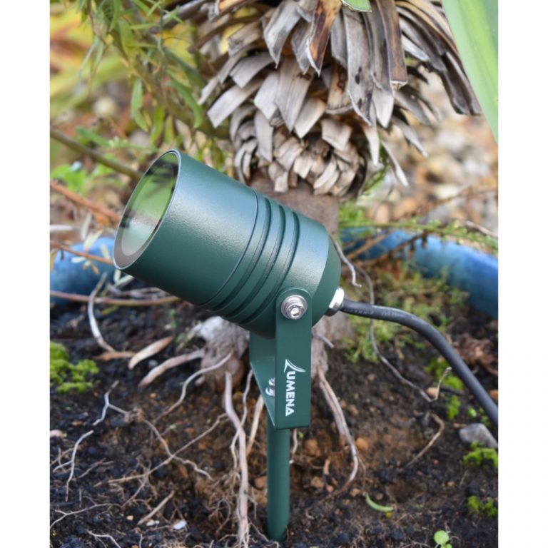 AlvaLED - Adjustable MR16 12V Spike Light - Black / Green / Titanium Silver / Cocoa Copper