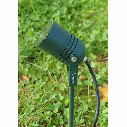 AlvaLED - Adjustable MR16 12V Spike Light - Black / Green / Titanium Silver / Cocoa Copper