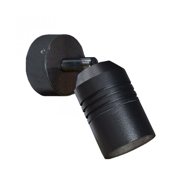 Alvaspot - 12v Black Outdoor Spotlight - MR16