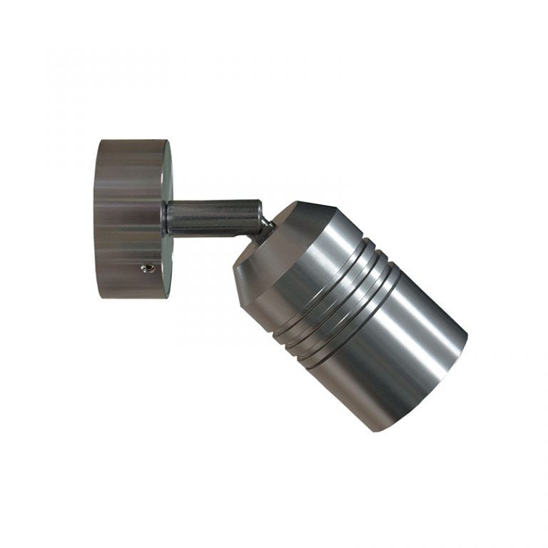 Alvaspot - Single Titanium Outdoor Spotlight 12v - MR16