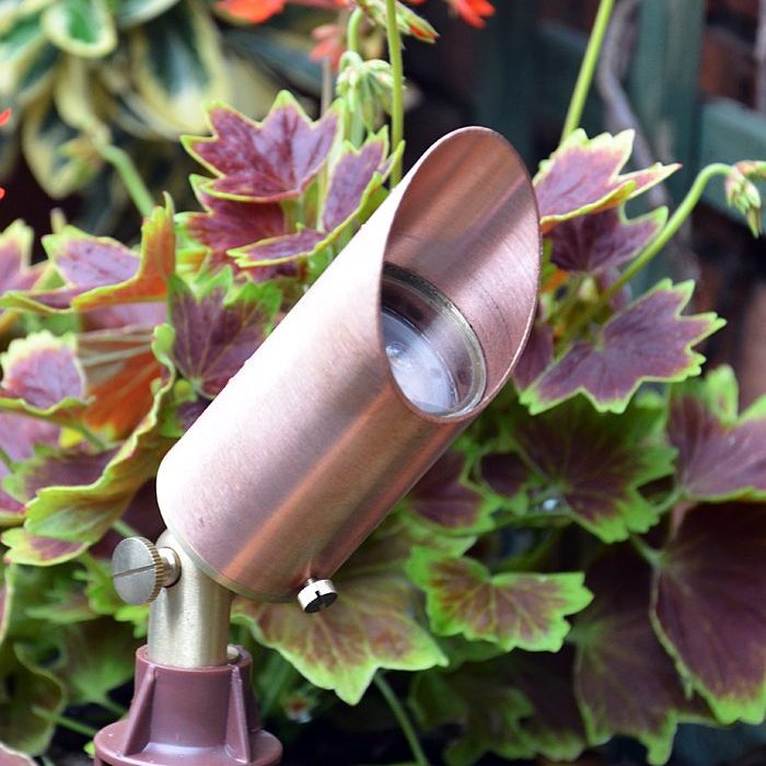 Astros - Natural Copper Spotlight (12v Plug & Play)