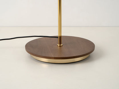 Brass Cone Floor Lamp