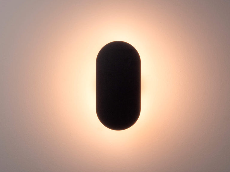 Charcoal Grey Mini Diffuser Wall Light