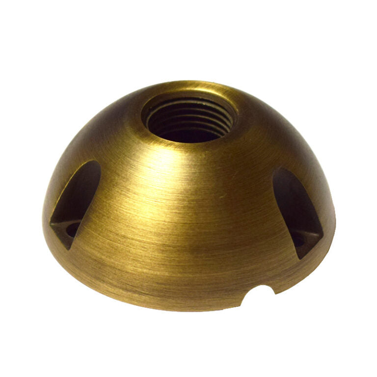 Charleston Cobra - 12v Mini Floodlight Clear/Frosted Lens - Brass