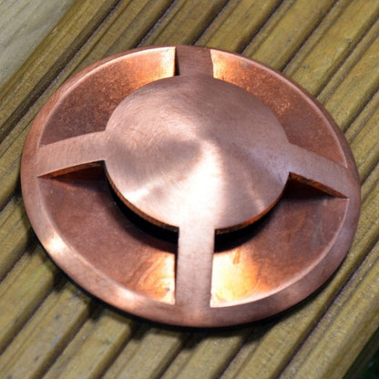 QuadMarka - 12v 4 Way Natural Copper Recessed Light