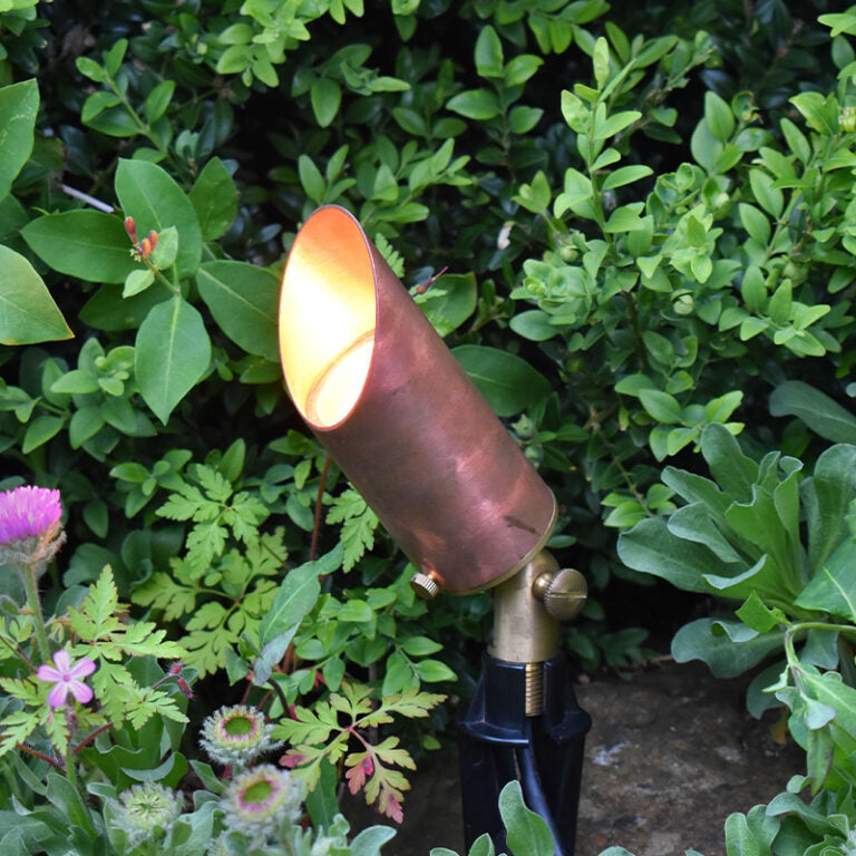 Astros - Natural Copper Spotlight (12v Plug & Play)