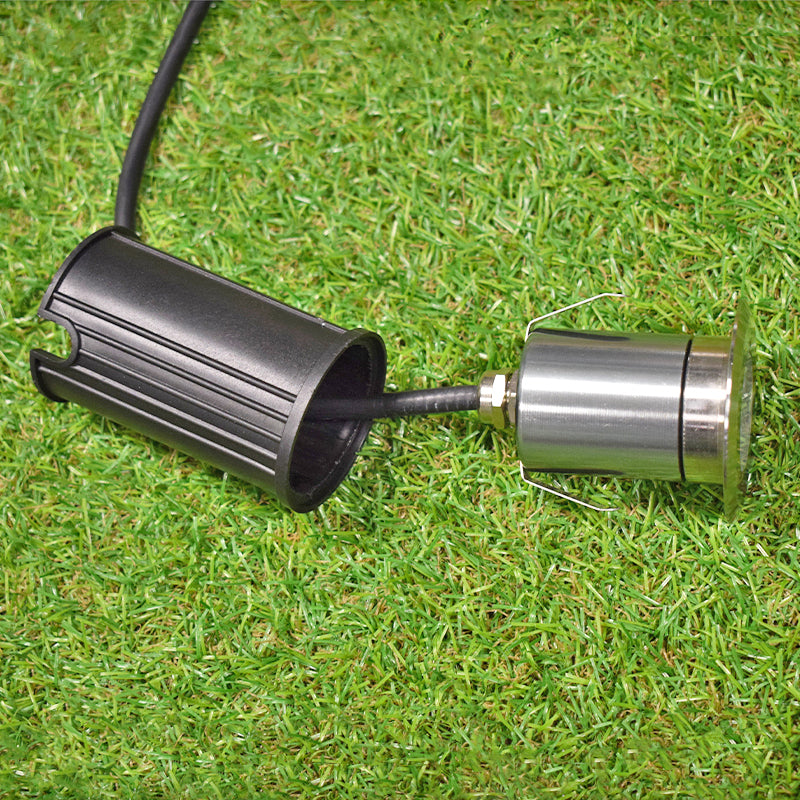 Decimina Mini Deck Light - Stainless Steel 12v Plug & Play