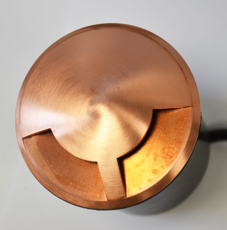 DuoMarka - 2 Way Natural Copper Step Light / Recessed Light - 12v