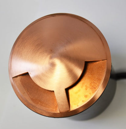 DuoMarka - 2 Way Natural Copper Step Light / Recessed Light - 12v