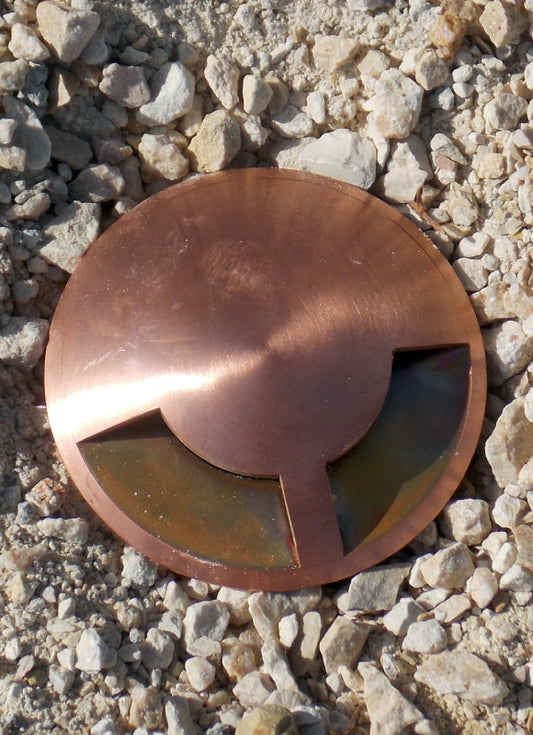 DuoMarka - 2 Way Natural Copper Step Light / Recessed Light - 12v