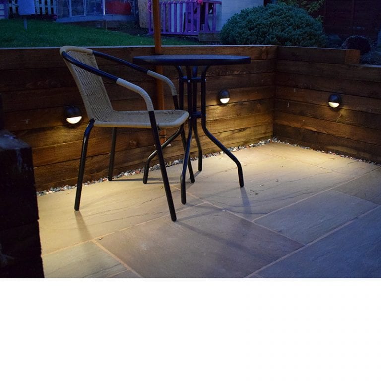 Eyelite 12V Step Light - Brass (Rustic Bronze Finish) - VERSA Plug & Play