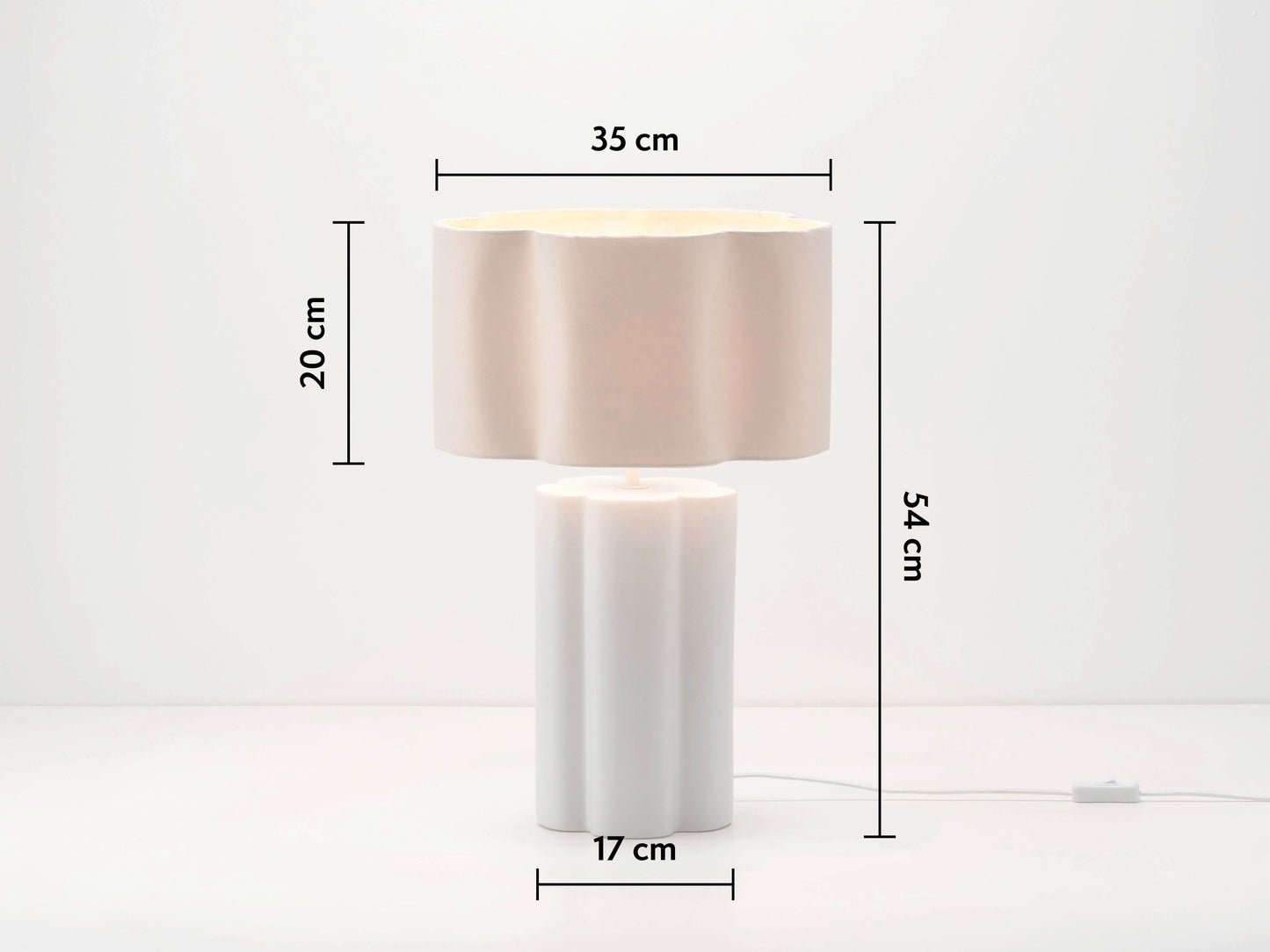 Flower Ceramic Table Lamp