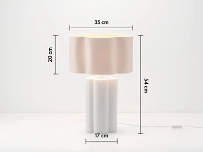 Flower Ceramic Table Lamp