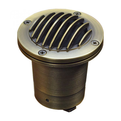 Charleston Guardlite – 12v Brass Recessed Light – Plug and Play (IP68) - Rustic Bronze