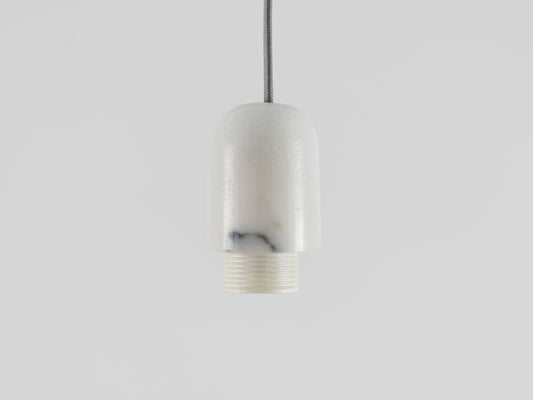 White Marble Ceiling Pendant Fitting