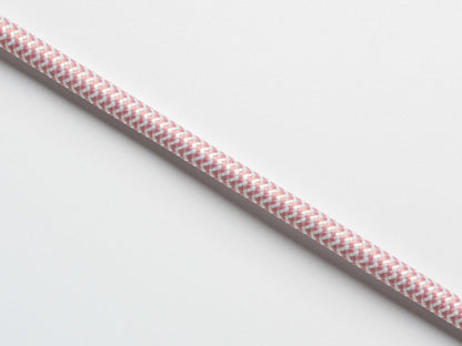 Pink Fabric Extension Lead