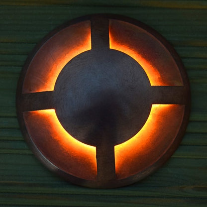 QuadMarka - 12v 4 Way Natural Copper Recessed Light