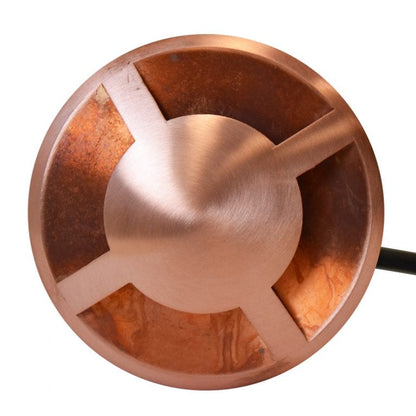 QuadMarka - 12v 4 Way Natural Copper Recessed Light