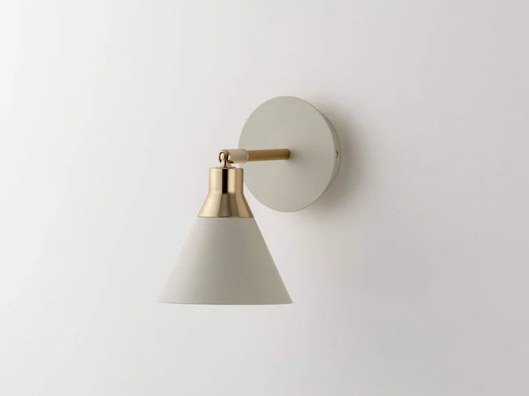 Sand Cone Wall Light