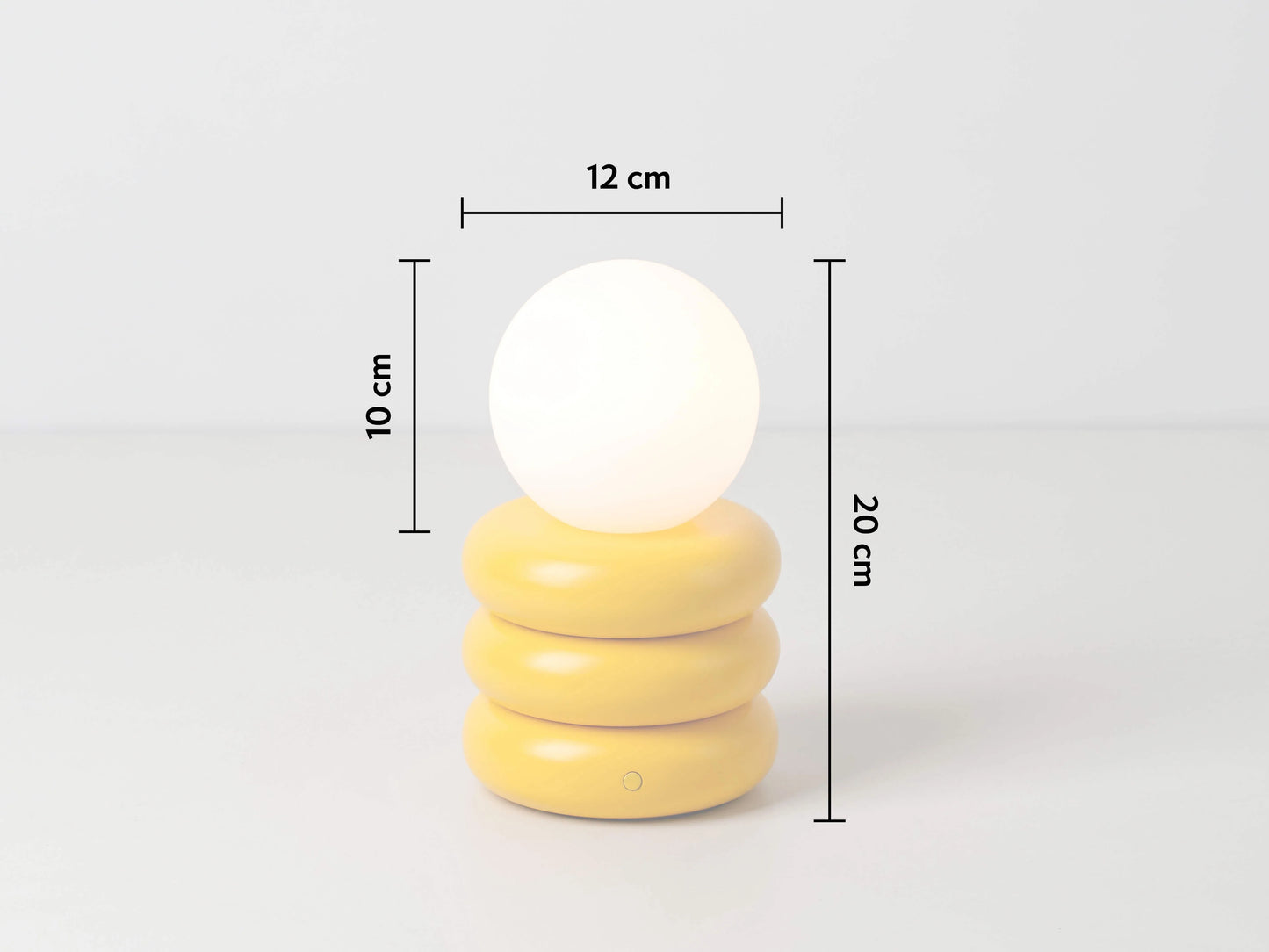 Yolk Yellow Cordless Table Lamp